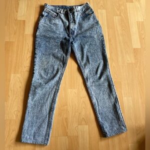 Womens Vintage 80s 90s Hoko International Famous Jeans Acid Wash Jeans Waist 30”